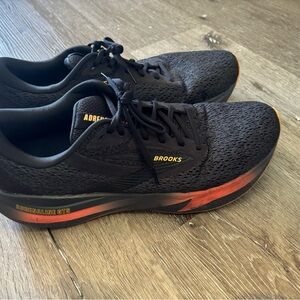 Brooks Adrenaline GTS Black and Orange Men's Shoes